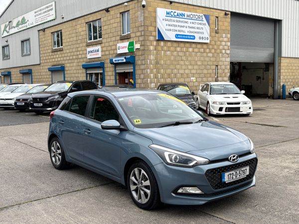 Hyundai i20 Hatchback, Petrol, 2017, Blue