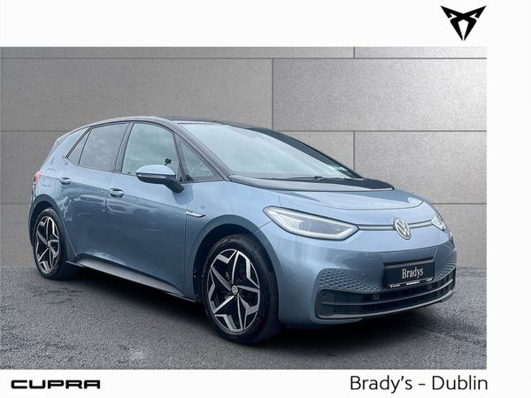 Volkswagen ID.3 Hatchback, Electric, 2021, Blue