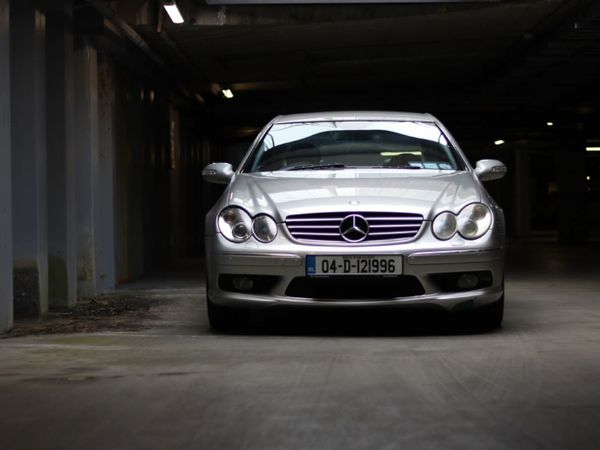 Mercedes-Benz CLK Coupe, Petrol, 2004, Silver