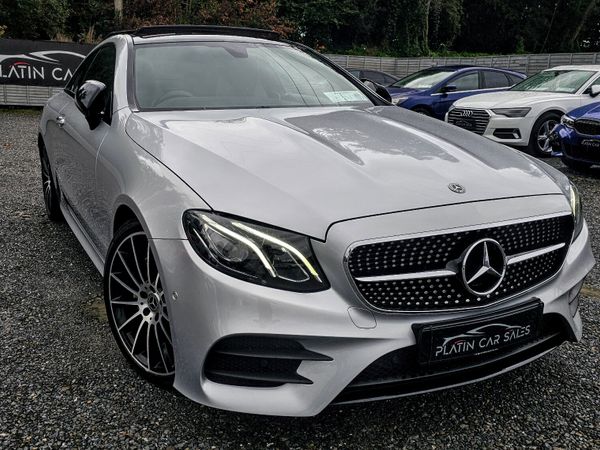 Mercedes-Benz E-Class Coupe, Diesel, 2018, Silver