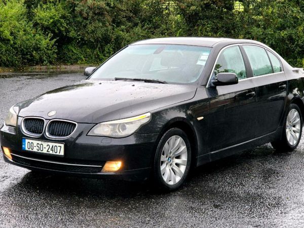 BMW 5-Series Saloon, Diesel, 2008, Black