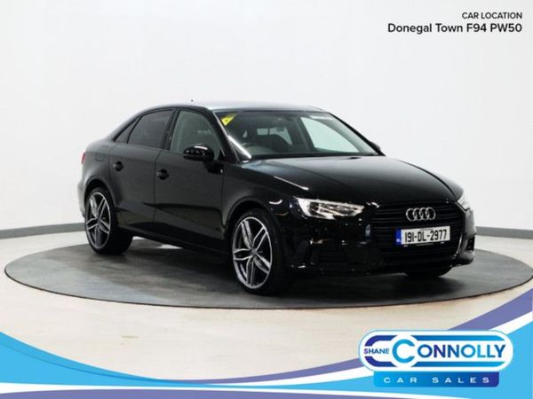 Audi A3 Saloon, Diesel, 2019, Black