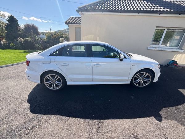 Audi A3 Saloon, Diesel, 2017, White
