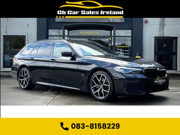 BMW 5-Series Estate, Diesel, 2021, Black