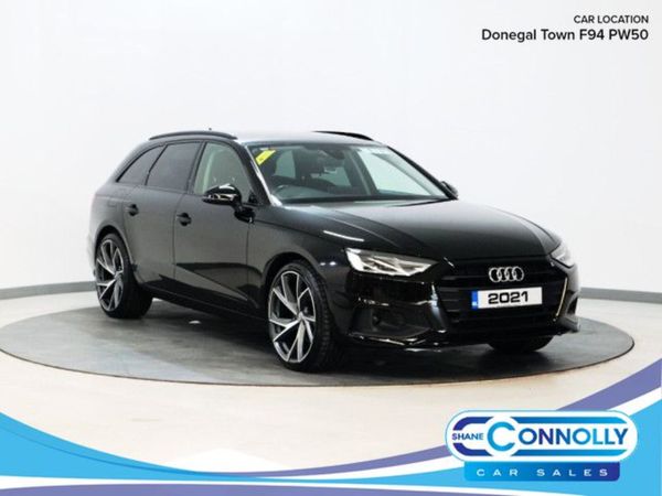 Audi A4 Estate, Diesel Hybrid, 2021, Black