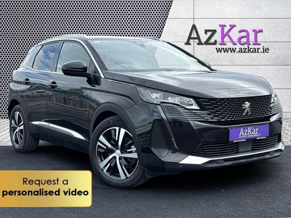 Peugeot 3008 SUV, Petrol Plug-in Hybrid, 2022, Black