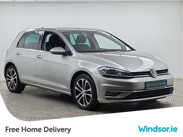 Volkswagen Golf Hatchback, Petrol, 2019, Silver