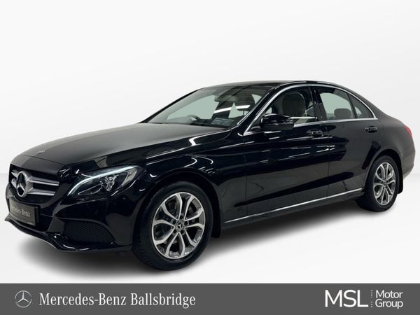 Mercedes-Benz C-Class Saloon, Petrol, 2018, Black