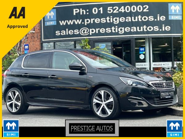 Peugeot 308 Hatchback, Petrol, 2016, Black