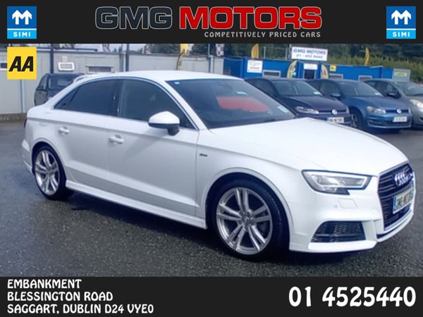 Audi A3 Saloon, Petrol, 2018, White