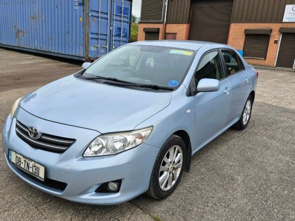 Toyota Corolla Saloon, Petrol, 2008, Blue