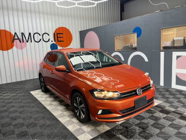 Volkswagen Polo Hatchback, Petrol, 2019, Orange