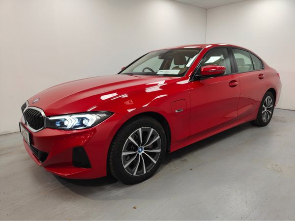 BMW 3-Series Saloon, Petrol Plug-in Hybrid, 2024, Red