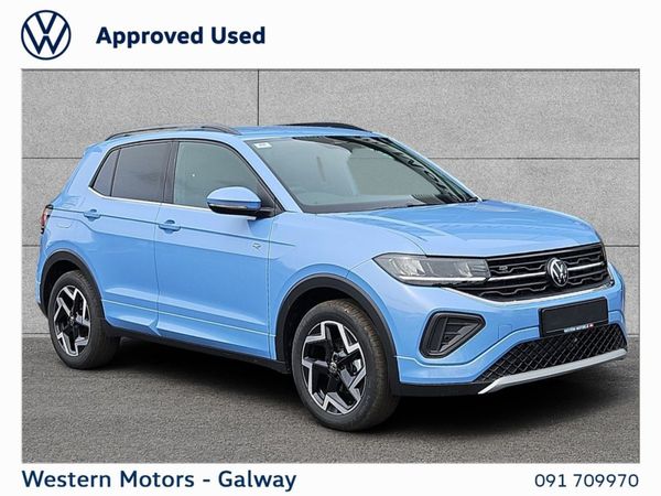 Volkswagen T-Cross SUV, Petrol, 2025, Blue