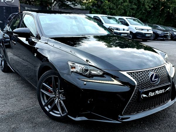 Lexus IS Saloon, Petrol Hybrid, 2016, Black