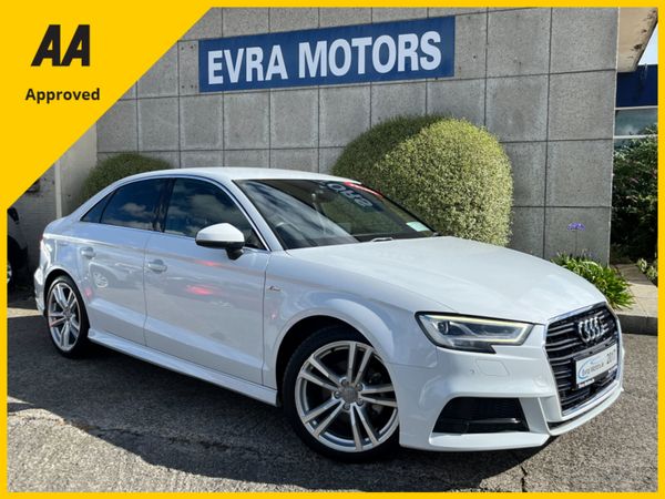 Audi A3 Saloon, Petrol, 2017, White