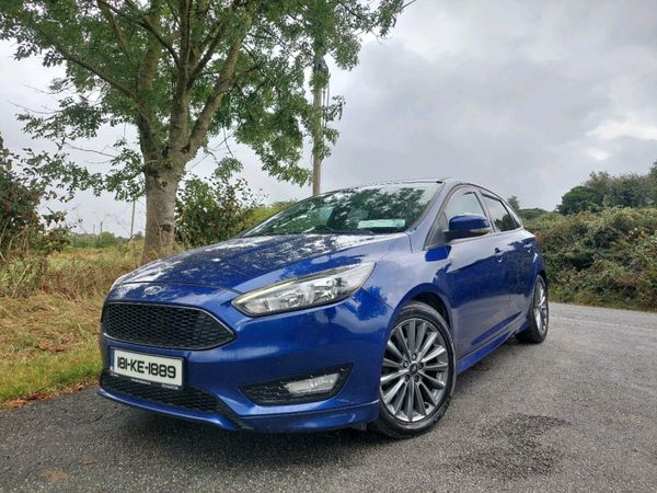 Ford Focus Hatchback, Diesel, 2018, Blue