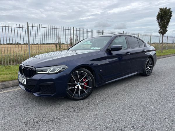 BMW 5-Series Saloon, Diesel, 2020, Blue