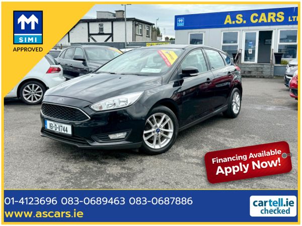 Ford Focus Hatchback, Petrol, 2016, Black