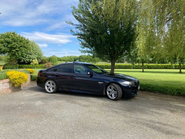 BMW 5-Series Saloon, Diesel, 2013, Black