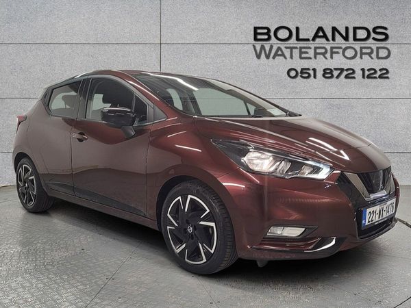 Nissan Micra Hatchback, Petrol, 2022, Red