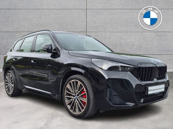 BMW X1 SUV, Petrol Plug-in Hybrid, 2025, Black