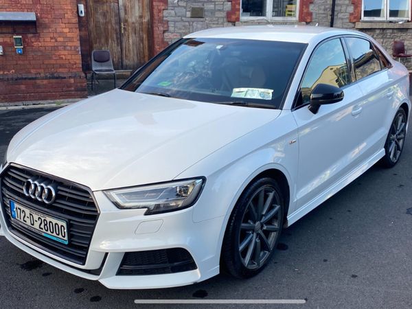 Audi A3 Saloon, Petrol, 2017, White