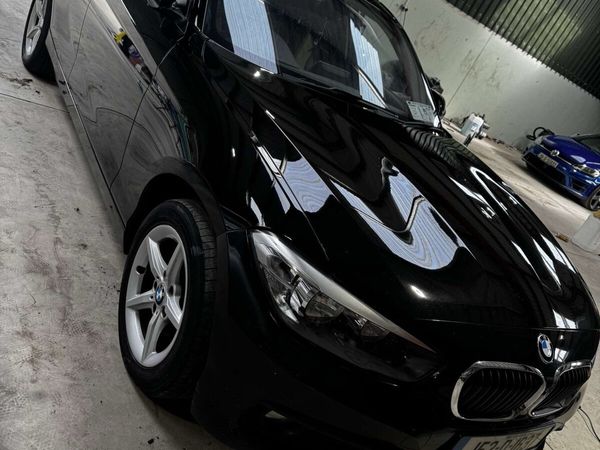 BMW 1-Series Hatchback, Diesel, 2015, Black