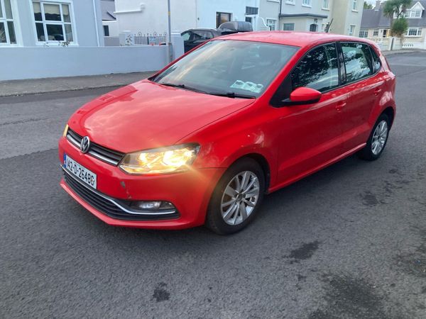 Volkswagen Polo Hatchback, Diesel, 2014, Red