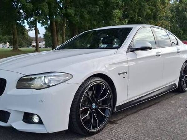 BMW 5-Series Saloon, Diesel, 2014, White