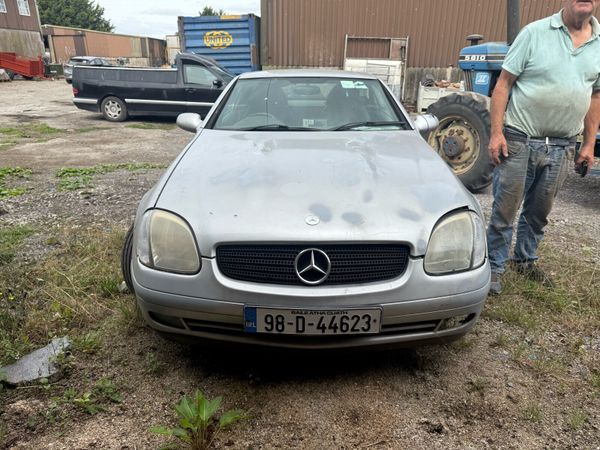 Mercedes-Benz SLK Saloon, Petrol, 1998, Grey