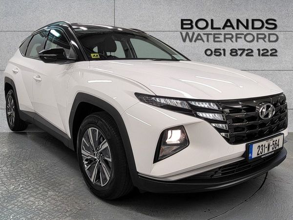 Hyundai Tucson SUV, Petrol Hybrid, 2023, White