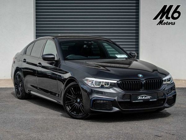 BMW 5-Series Saloon, Hybrid, 2020, Grey