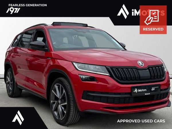 Skoda Kodiaq SUV, Diesel, 2021, Red