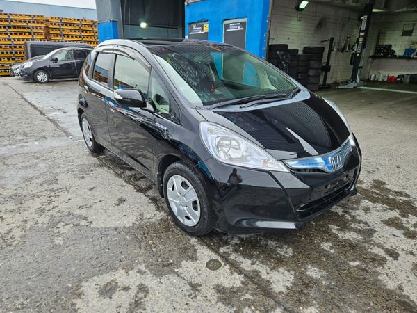 Honda Fit Hatchback, Petrol Hybrid, 2012, Black