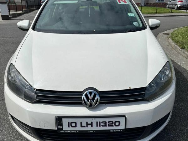 Volkswagen Golf Hatchback, Diesel, 2010, White