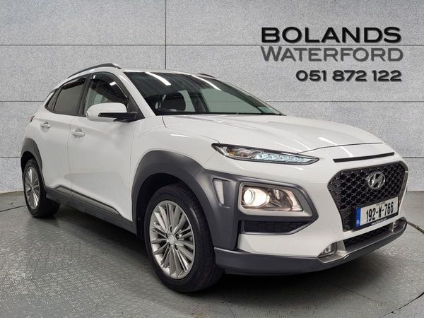 Hyundai KONA MPV, Petrol, 2019, White