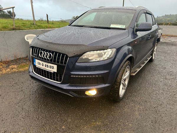 Audi Q7 SUV, Diesel, 2013, Blue
