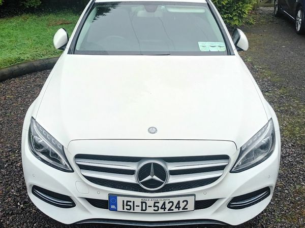 Mercedes-Benz C-Class Saloon, Diesel, 2015, White