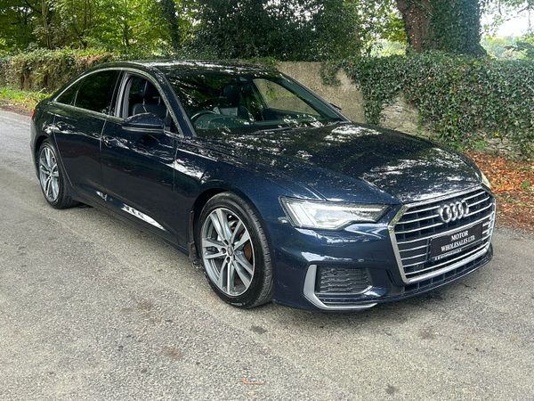 Audi A6 Saloon, Diesel, 2020, Blue