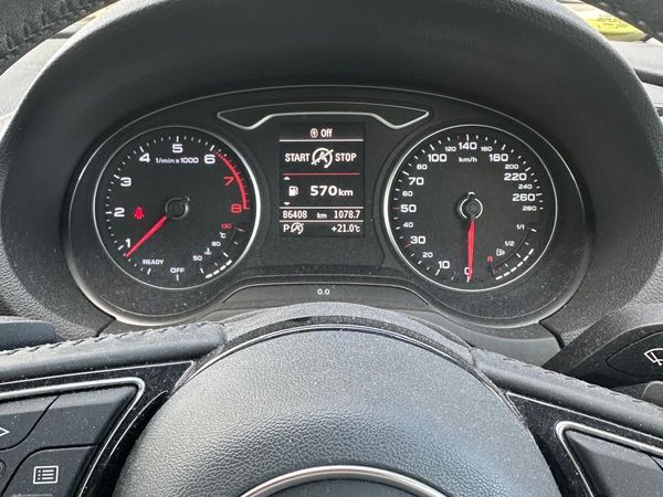 Audi A3 Saloon, Petrol, 2017, White
