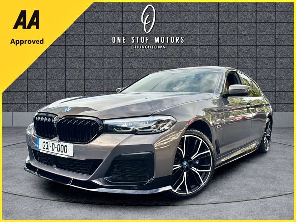 BMW 5-Series Saloon, Petrol Plug-in Hybrid, 2023, Grey