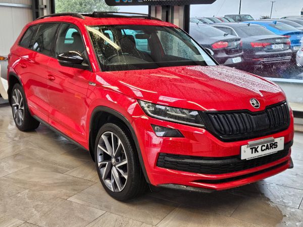 Skoda Kodiaq SUV, Diesel, 2020, Red