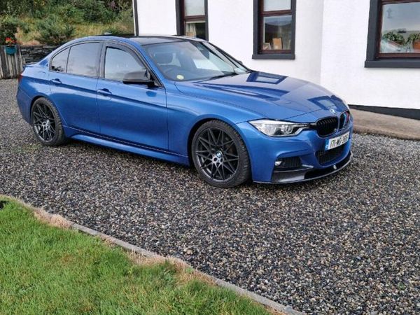 BMW 3-Series Saloon, Diesel, 2017, Blue