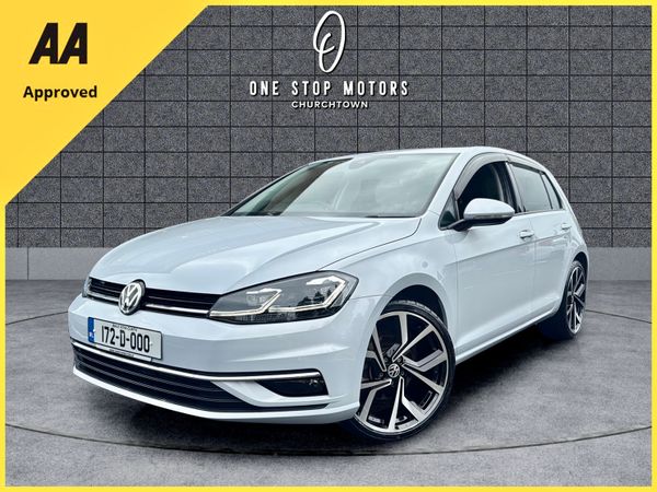 Volkswagen Golf Hatchback, Petrol, 2017, White