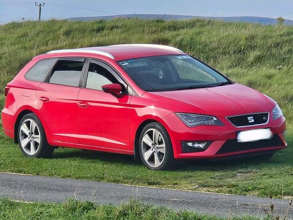 SEAT Leon Estate, Diesel, 2015, Red