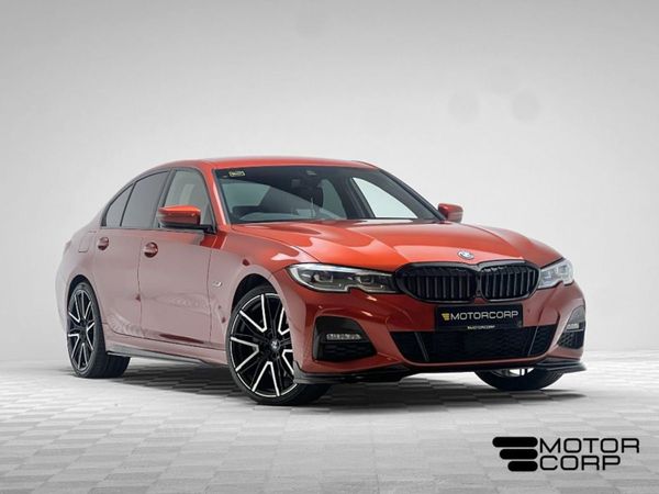 BMW 3-Series Saloon, Hybrid, 2022, Orange