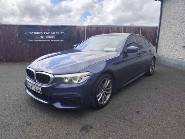 BMW 5-Series Saloon, Diesel, 2019, Blue