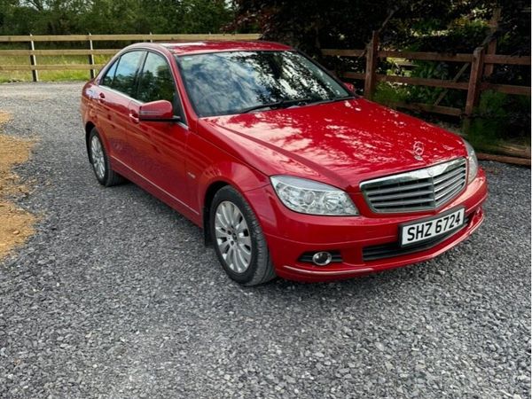 Mercedes-Benz C-Class Saloon, Diesel, 2011, Red