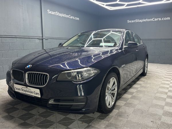BMW 5-Series Saloon, Diesel, 2016, Blue
